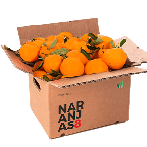 caja de naranjas ecologicas 8 kg productos mercadodeproductores
